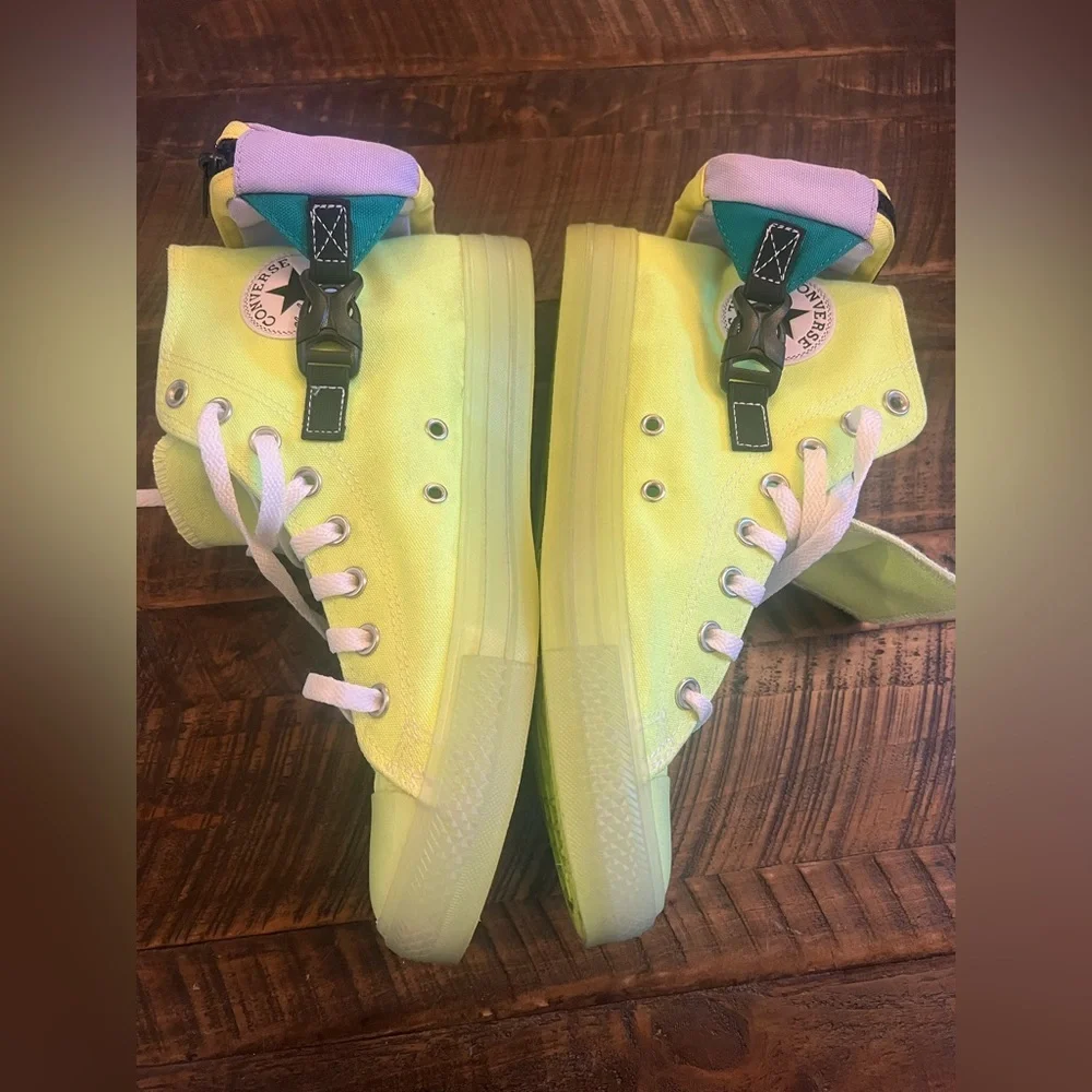 Converse Chuck Taylor All Star CX Utility High Top – Neon Volt Green (Unisex) M9